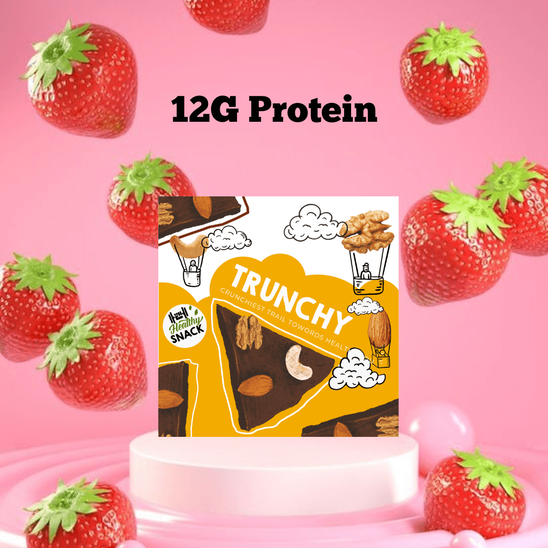 Strawberry Protein Wafers: 12g Power Pack - Trunchy 