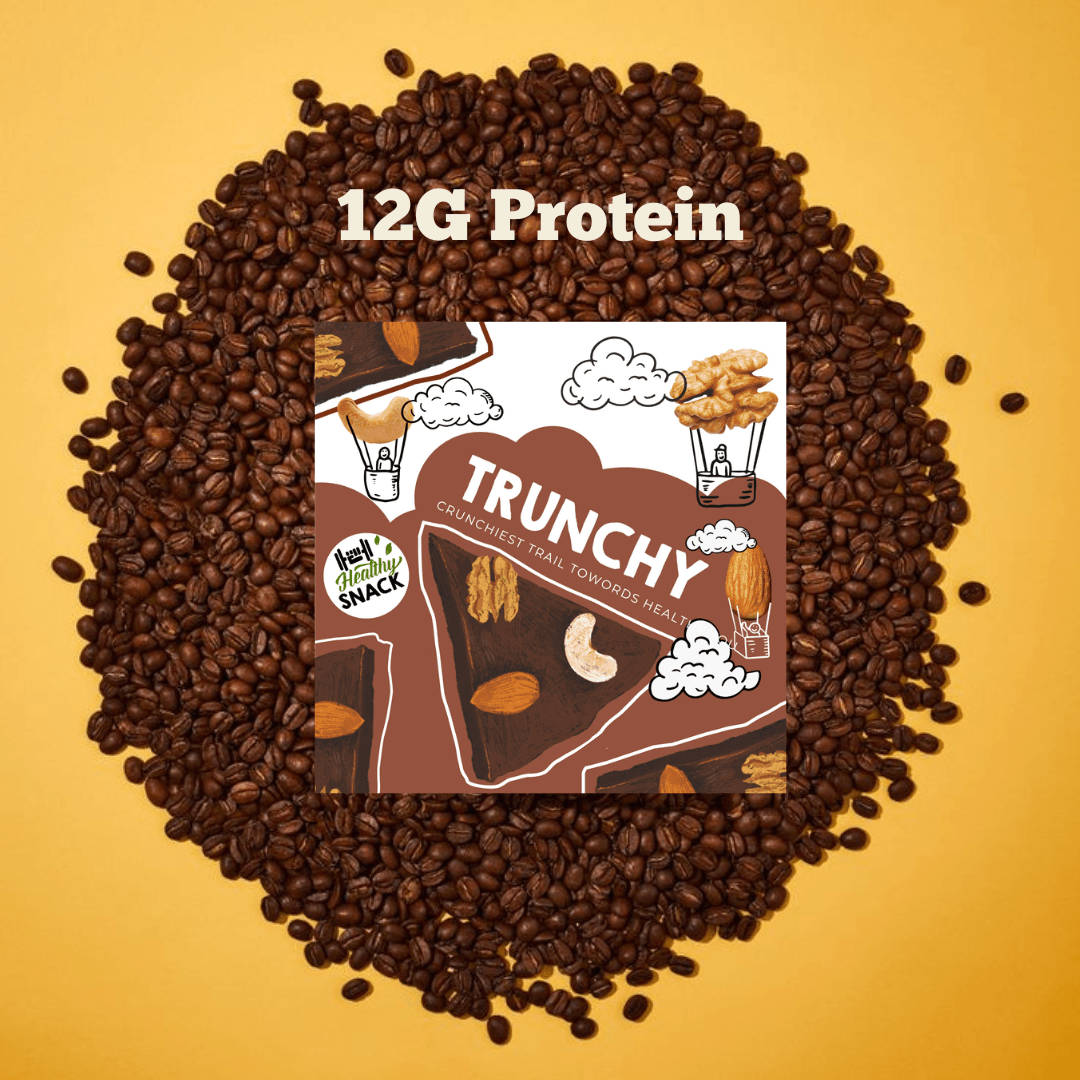 Coffee Protein Wafers: 12g Power Pack - Trunchy 