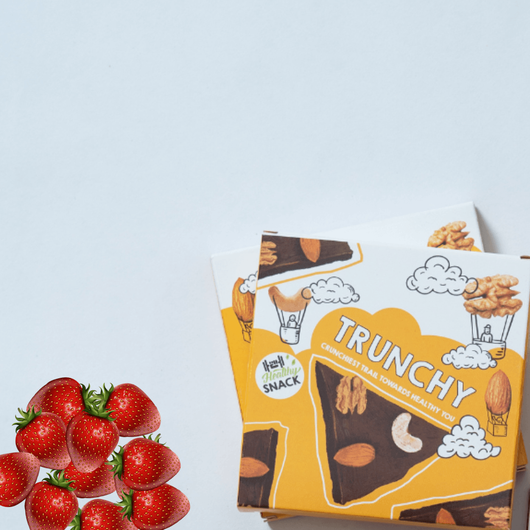 Strawberry Protein Wafers: 12g Power Pack - Trunchy 